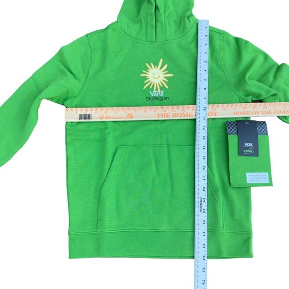 Vans X Skateistan Kids Pullover Hoodie Green Sample Youth Medium (M) - Picture 4 of 11